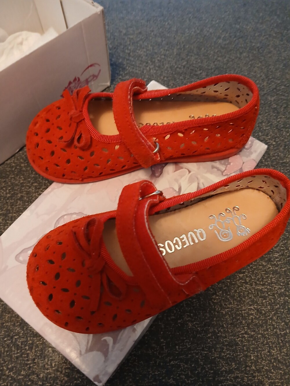 🔥🔥Kids Red Leather - Comfortable Everyday Toddler Shoes